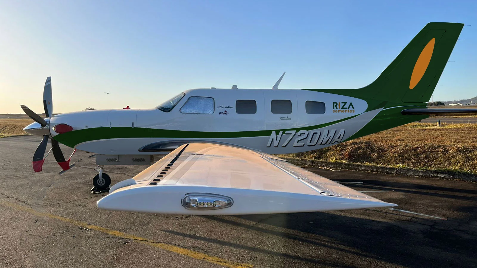 Riza branded aircraft